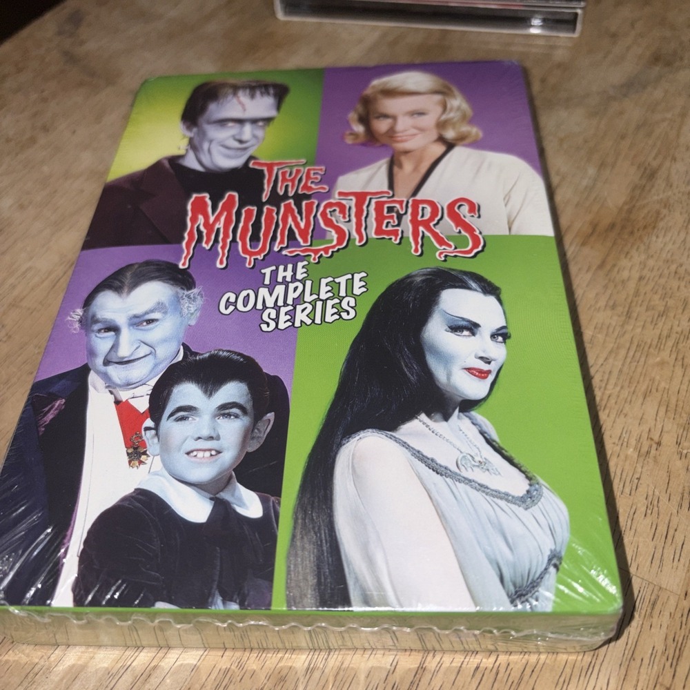 The Munsters The Complete Series DVD Box Set New Sealed Universal Studios Show